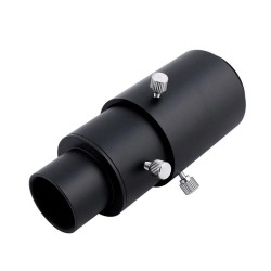 Tubo de adaptación extensible para telescopio